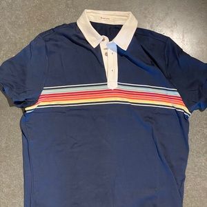 Marine Layer Blue Polo NWOT